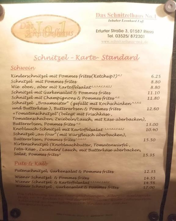 Schnitzelhaus No.1