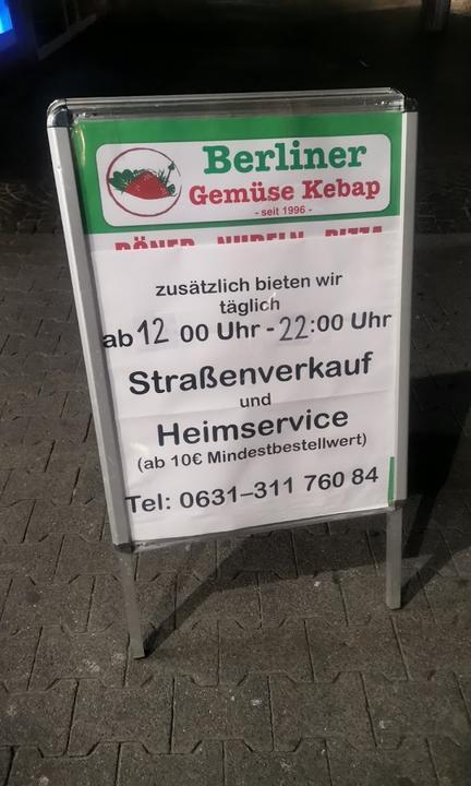 Berliner - Gemuse Kebap