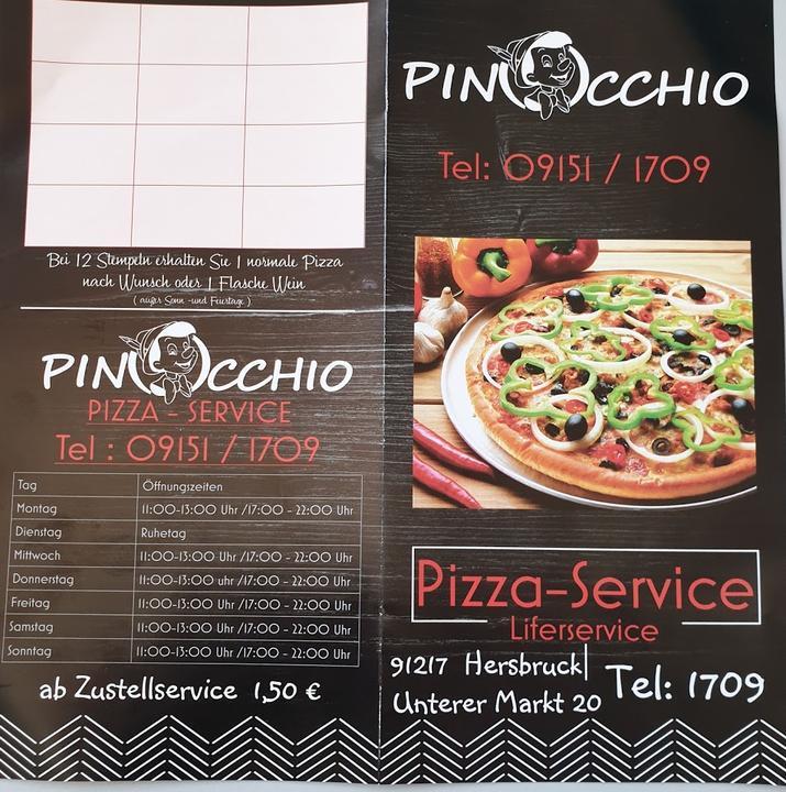 Pinocchio Pizza-Service Lieferservice