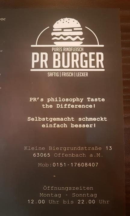Pr Burger