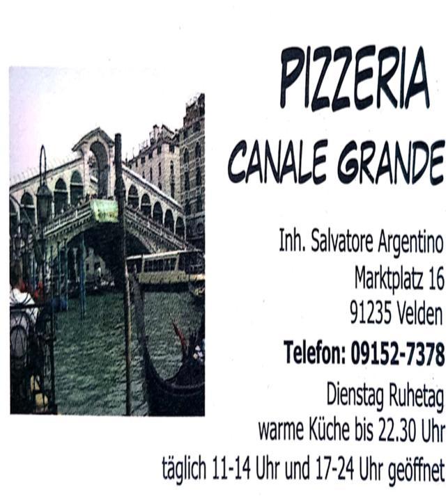 Gaststätte Pizzeria Canale Grande Inh.Salvatore Argentino