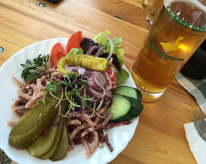 Fränkischer Biergarten Goldene Gans