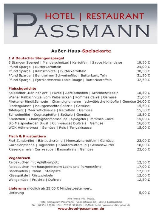 Hotel Restaurant Passmann