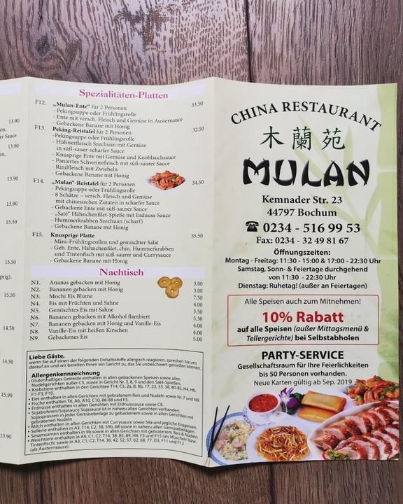 China Restaurant Mulan