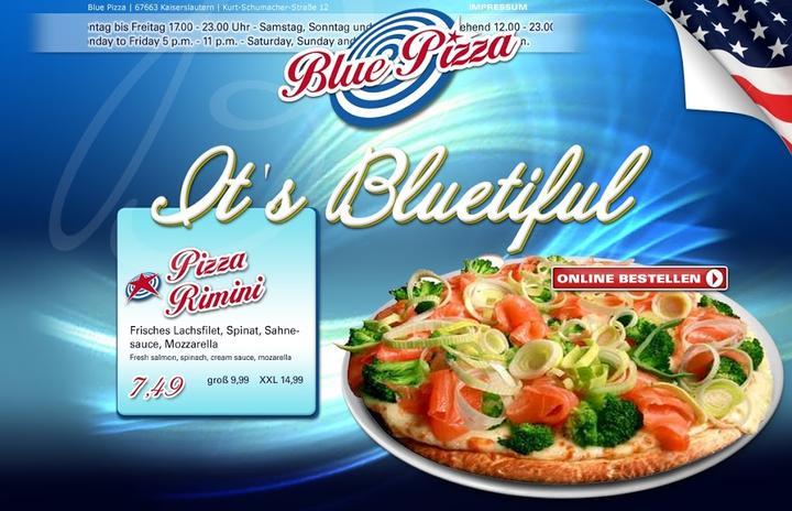 Blue Pizza
