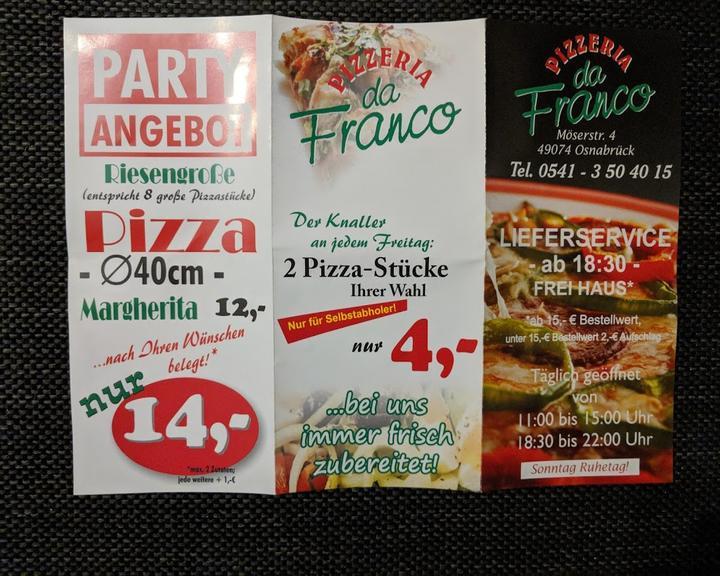 Pizzeria Da Franco - Osnabruck
