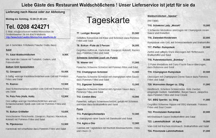 Restaurant Waldschlosschen