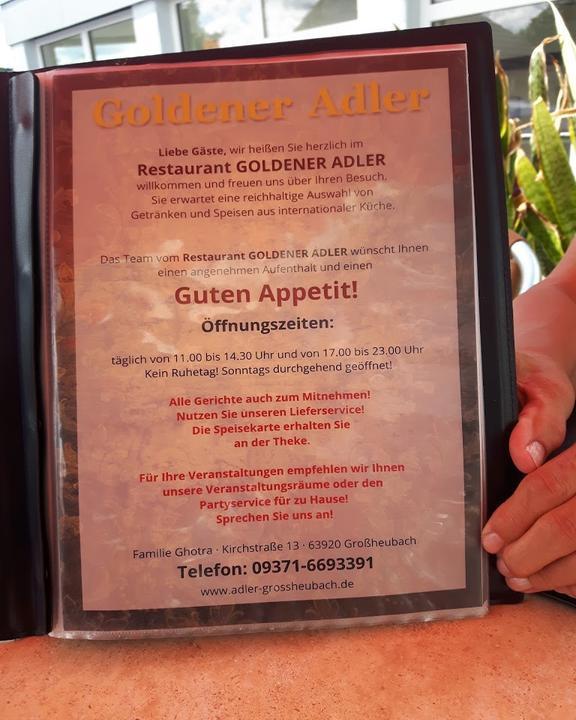 Restaurant Zum Goldenen Adler